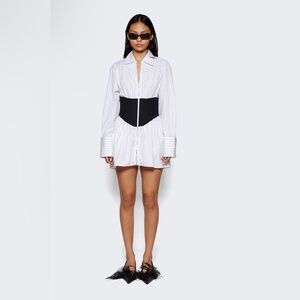 Dion Lee Internal Shirt Corset dress NWOT